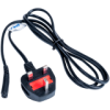 AKYGA Kabel zasilający AK-AG-03A brytyjski C7 ósemka przewód do drukarki PS3 PS4