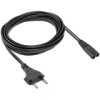 AKYGA Kabel zasilający AK-RD-01A ósemka CCA CEE 7/16 / IEC C7 1.5 m