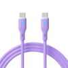 AKYGA Kabel USB Akyga AK-USB-70 USB type C (m) / USB type C (m) ver. 2.0 60W 1m fioletowy silikonowy