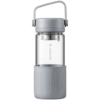 BUYDEEM Szklana butelka z zaparzaczem 350 ml, CD1008, Nordic Grey
