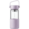 BUYDEEM Szklana butelka z zaparzaczem 350 ml, model CD1008, kolor Petal Purple