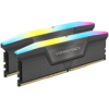 CORSAIR DDR5, 5600MT/s 32GB 2x16GB DIMM, 36-36-36-76, Std PMIC, AMD EXPO, VENGEANCE RGB DDR5 Cool Grey Heatspreader, RGB LED, 1.25V