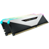 CORSAIR DDR4, 3200MHz 16GB 2x8GB Dimm, 16-20-20-38, XMP 2.0, Vengeance RGB RT, RGB LED, Black PCB, 1.35V, for AMD Ryzen