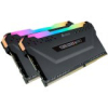 CORSAIR DDR4, 3000MHz 16GB 2x8GB Dimm, 15-17-17-35, XMP 2.0, Vengeance RGB Pro black Heatspreader, RGB LED, Black PCB, 1.35V