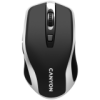 CANYON Mysz bezprzewodowa MW-19 EU Ładowanie Qi Czarno - Szara