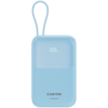 CANYON Powerbank OnPower 101 z kablem 10000 mAh PD22.5W Niebieski