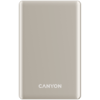 CANYON Powerbank OnPower 505 slim Magsafe 5000 mAh PD20W Beżowy