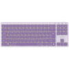 CANYON Keyboard OnType 10 Low Profile EN Wired Violet