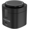Canyon 4 in 1 Wireless Charging Stand, 30W max, Size: 70x70x70.3mm, weight: 414g, with 65W charger and 1M cable, black