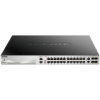 D-LINK 24 x 10/100/1000BASE-T ports Layer 3 Stackable Managed Gigabit Switch