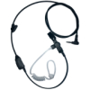 HYTERA EAS07 Earpiece with in-line PTT & Transparent Acoustic Tube (3.5mm Audio Plug)