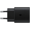 SAMSUNG Ładowarka sieciowa 25W Ultra Fast USB-C (bez kabla), Czarna