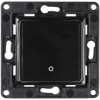SHELLY Wall switch 1 - black white inteligentny włącznik 1p czarny