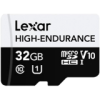 LEXAR HIGH ENDURANCE 32GB microSDHC 100MB/s C10 A1 V10 U1