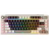 ROYAL KLUDGE RK L75 Mocha Grey Gaming Keyboard Beige switch