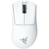 RAZER Mysz Gamingowa DeathAdder V3 Pro, White Edition, Ergonomic Bezprzewodowa