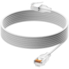 Ubiquiti UACC-Cable-Patch-EL-C6A-0.15M-W Ultra-thin braided patch cable, designed and optimized for 10 GbE networking Translucent booted RJ45 for opti