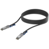 Ubiquiti UACC-DAC-QSFP28-0.5M QSFP28 direct attach cable with a 100 Gbps max data rate, Compatible with QSFP28 and QSFP+ interfaces