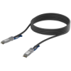 Ubiquiti UACC-DAC-QSFP28-3M QSFP28 direct attach cable with a 100 Gbps max data rate, Compatible with QSFP28 and QSFP+ interfaces