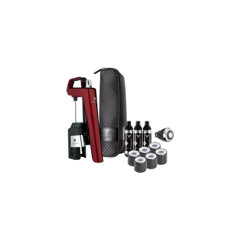 CORAVIN Timeless Six Plus, System do przechowywania wina, Burgundowy