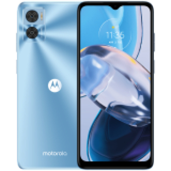MOTOROLA Moto E22 4 GB/64 GB Crystal Blue, Grade B, Used