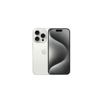 APPLE iPhone 15 Pro 256GB White Titanium, Grade B, Used