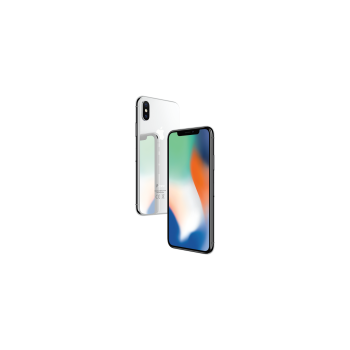 APPLE iPhone X 64GB Silver, Grade C, Used