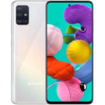 SAMSUNG Galaxy A51 (A515F) 128 GB White, Grade C, Used