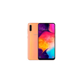 SAMSUNG Galaxy A50 128GB Coral, Grade D, Used