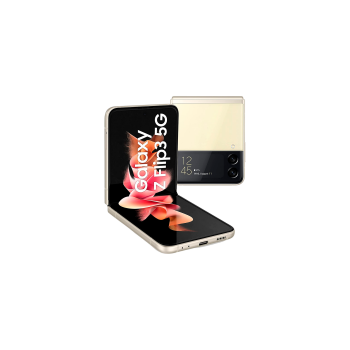 SAMSUNG Galaxy Z Flip3 (F711B) 256 GB Cream White, Grade D, Used