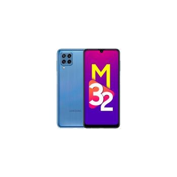 SAMSUNG Galaxy M32 (M325F) 128 GB Light Blue, Grade D, Used