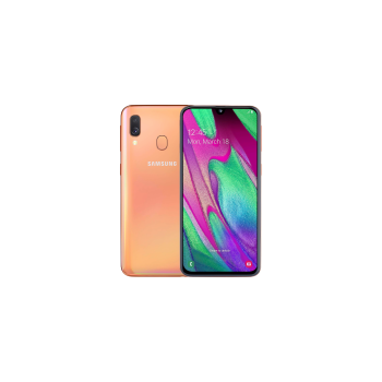 SAMSUNG Galaxy A40 64GB Orange, Grade D, Used