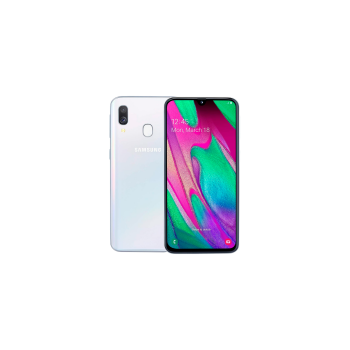SAMSUNG Galaxy A40 64GB White, Grade D, Used