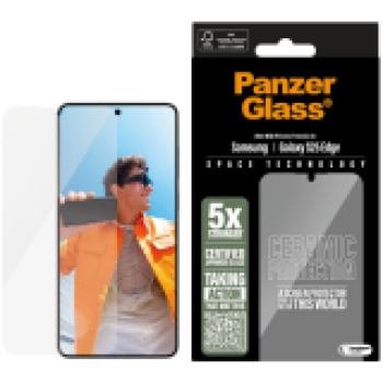 PANZERGLASS Ultra-Wide Fit Sam S25 Edge Screen Protection Ceramic