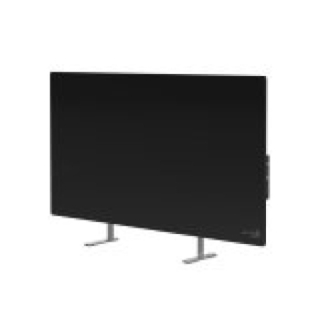 AENO GH4S Grzejnik szklany Smart 700W app+panel LED czarny wtyczka SA (M)