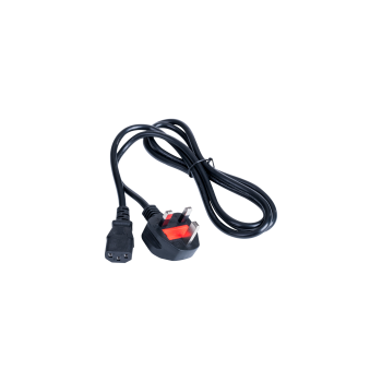 AKYGA Kabel zasilający  AK-AG-01A brytyjski CCA BS 1363 (Typ G) / IEC C13 1.5 m UK