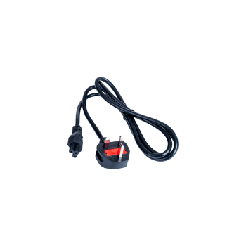 AKYGA Kabel zasilający AK-AG-02A brytyjski IEC C5 3pin do laptopa przewód 1.5m
