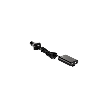 AKYGA Ładowarka samochodowa 12/24V 45W 4x USB-A 5V / 9A modułowa czarna