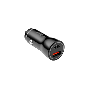 AKYGA Ładowarka samochodowa 2x USB AK-CH-16 36W USB-C PD Quick Charge 3.0 5-12V