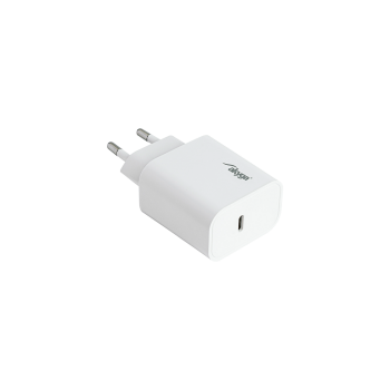 AKYGA Ładowarka sieciowa AK-CH-18 20W USB-C PD 5-12V / 1.67-3A biała