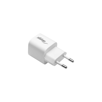 AKYGA Ładowarka sieciowa AK-CH-22 25W USB-C PD GaN 5-12V / 2.08-3A biała