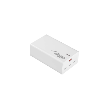 AKYGA Ładowarka sieciowa AK-CH-25 140W 3x USB-C + USB-A PD GaN 5-28V / 1.5-5A biała