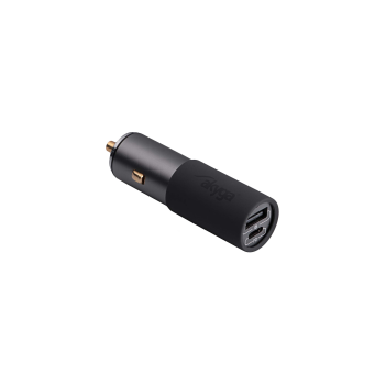 AKYGA Ładowarka samochodowa Akyga AK-CH-26 100W USB-A + USB-C PD Quick Charge 3.0 5-20V / 1.5-5A  szary