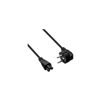 AKYGA Kabel zasilający do notebooka Akyga AK-NB-01A koniczynka CCA 3x0.5mm² CEE 7/7 / IEC C5 1.5 m