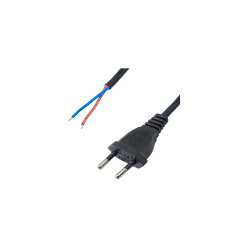 AKYGA Kabel zasilający CEE 7/16 AK-OT-06A bez zakończenia do montażu 3m