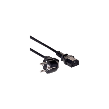 AKYGA Kabel zasilający Akyga AK-PC-05C CU 3x1mm² CEE 7/7 / IEC C13 5m