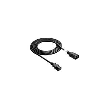 AKYGA Kabel zasilający Akyga AK-PC-07A przedłużacz CCA 3x0.75mm2 IEC C13 / C14 3 m