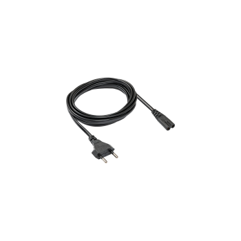 AKYGA Kabel zasilający AK-RD-01A ósemka CCA CEE 7/16 / IEC C7 1.5 m