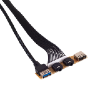 AKYGA Kabel USB Akyga AK-USB-69 USB type C (m) / USB type C (m) ver. 2.0 60W 1m zielony silikonowy