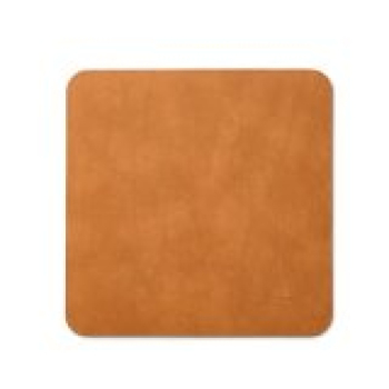 BALTAN Podkładka pod mysz skórzana 30×30 cm brązowa (M)